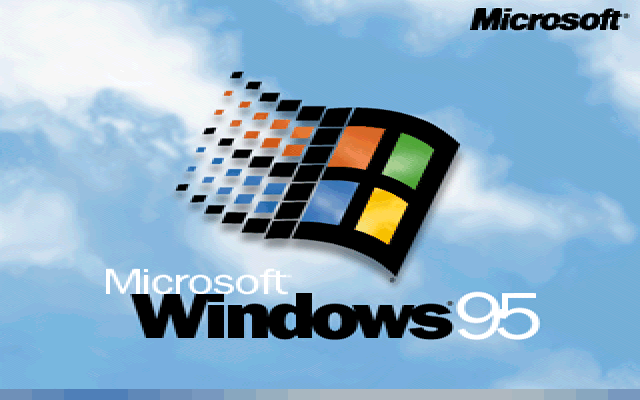 The Windows 95 Boot Screen As an Endlessly Looping GIF