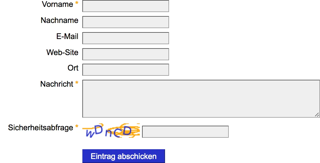 Way too Simple CAPTCHA